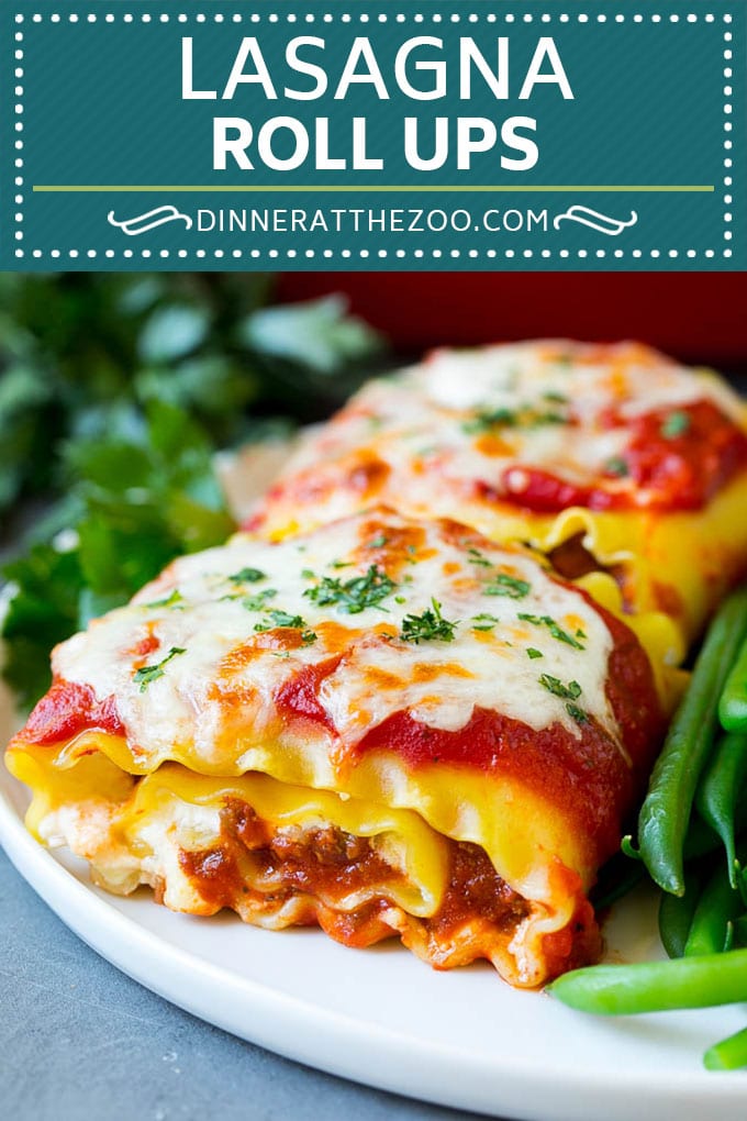 Lasagna Roll Ups Recipe | Lasagna Rolls #lasagna #pasta #beef #cheese #dinner #bajap