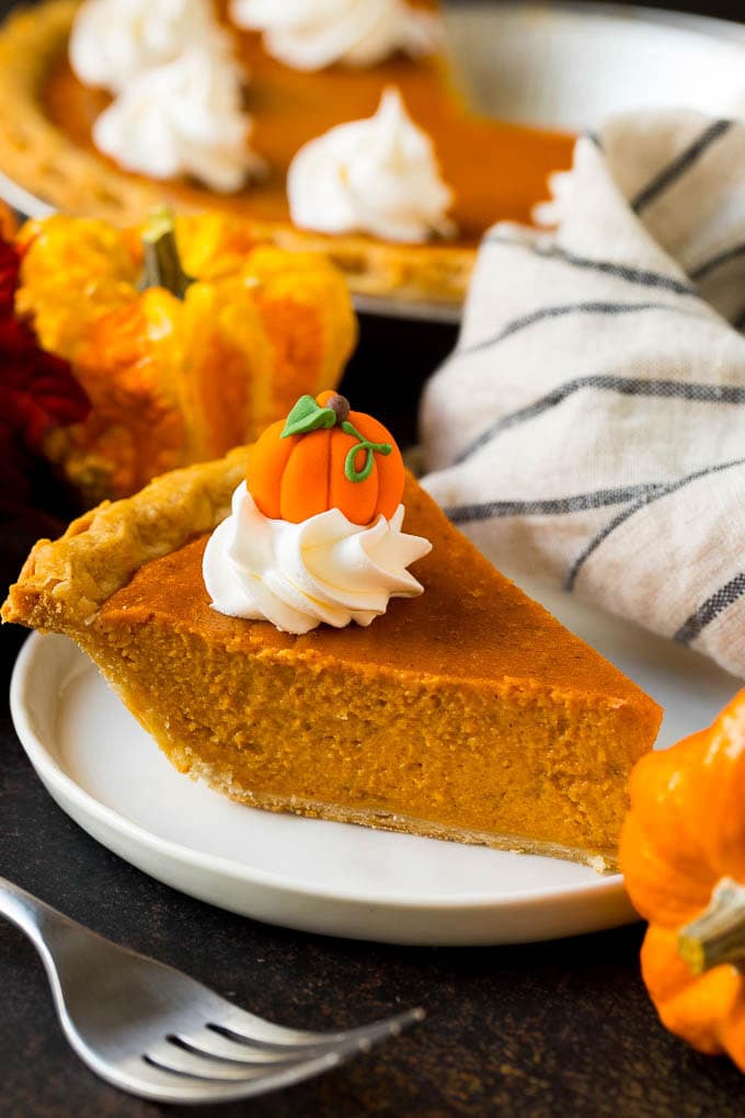 Pumpkin Puree Recipe #pumpkin #baking #fall #thanksgiving #bajap Pumpkin puree baked into pumpkin pie.