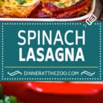 Spinach Lasagna Recipe | Vegetarian Lasagna #lasagna #spinach #cheese #pasta #italianfood #dinner #bajap