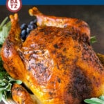 The only Thanksgiving turkey recipe you'll ever need! This turkey comes out perfectly juicy and tender every time.