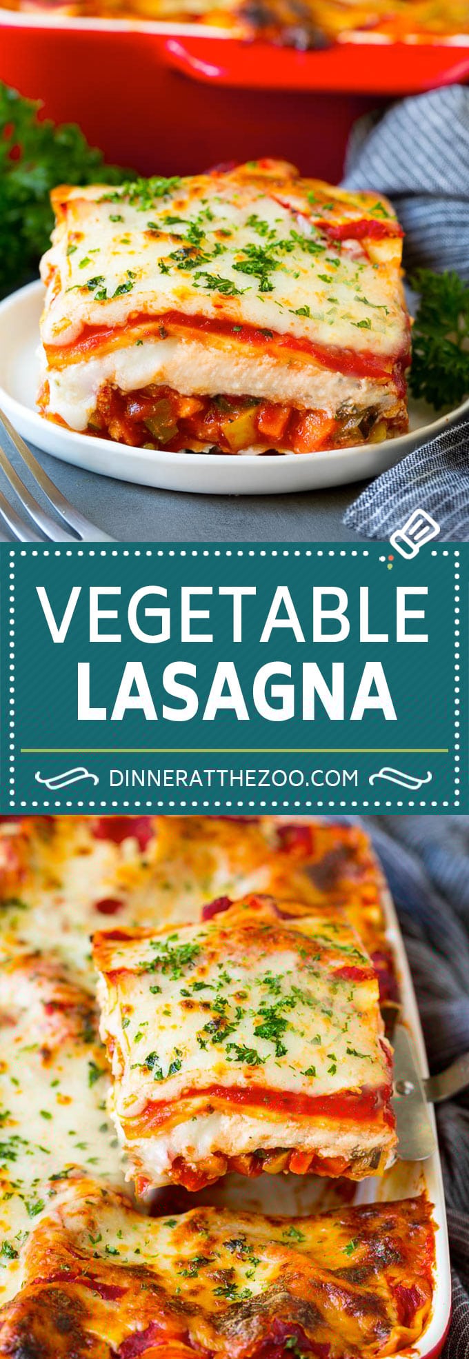 Vegetable Lasagna Recipe | Vegetarian Lasagna #lasagna #vegetarian #veggies #cheese #pasta #dinner #bajap