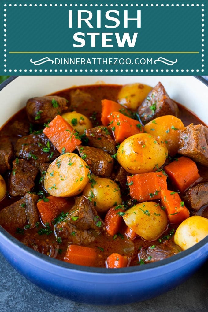 Irish Stew Recipe | Beef Stew #stew #soup #beef #carrots #potatoes #beer #stpatricksday #dinner #bajap