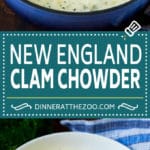 New England Clam Chowder Recipe | White Clam Chowder #chowder #soup #seafood #clams #bacon #dinner #bajap