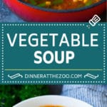 Vegetable Soup Recipe #soup #vegetable #vegetarian #vegan #dinner #healthy #bajap #glutenfree