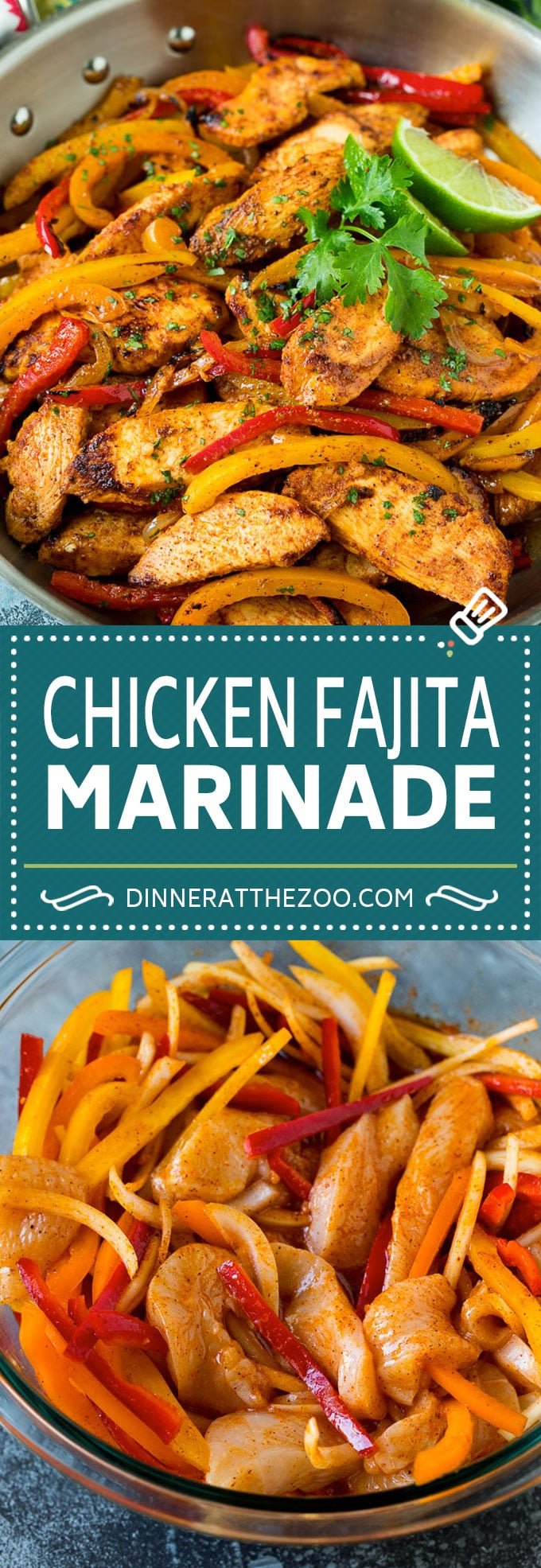 Chicken Fajita Marinade Recipe | Chicken Fajitas #chicken #fajitas #marinade #dinner #bajap