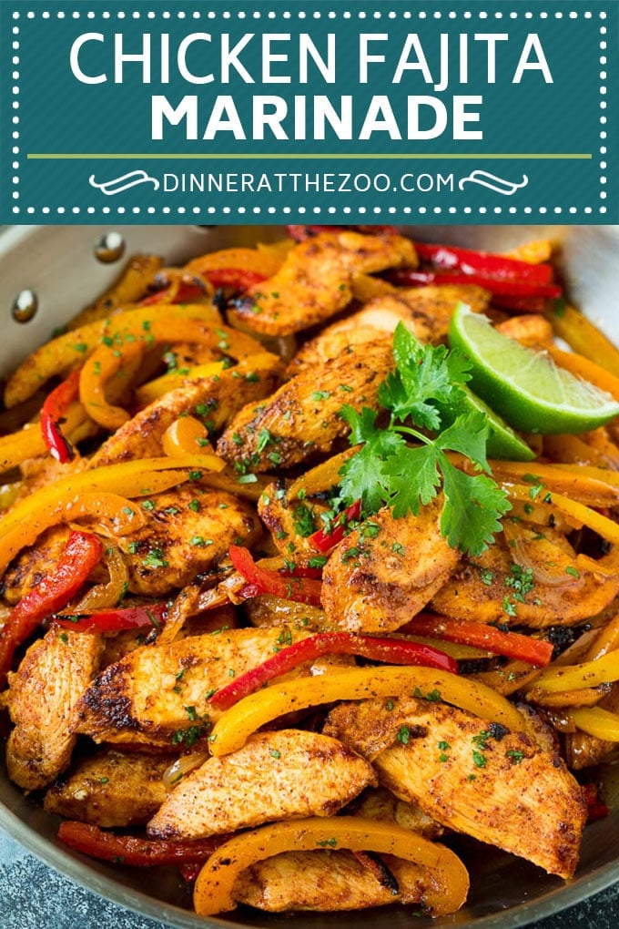 Chicken Fajita Marinade Recipe | Chicken Fajitas #chicken #fajitas #marinade #dinner #bajap
