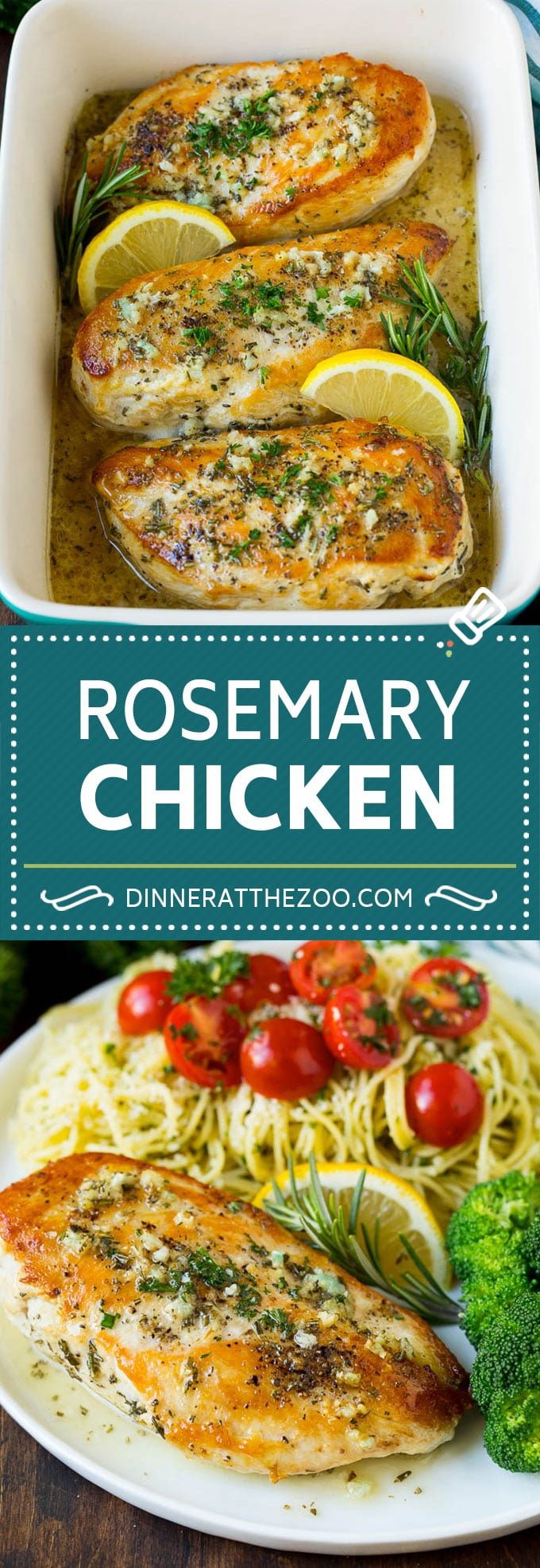 Rosemary Chicken Recipe | Baked Chicken #chicken #lemon #garlic #lowcarb #dinner #bajap #rosemary