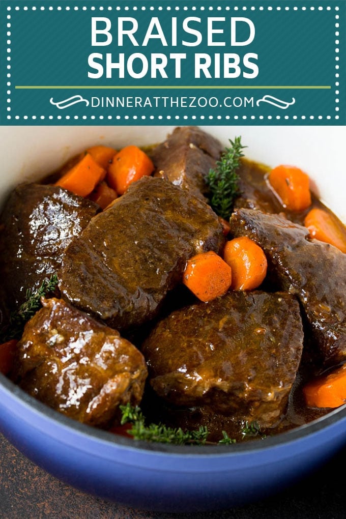 Braised Short Ribs Recipe #beef #dinner #bajap