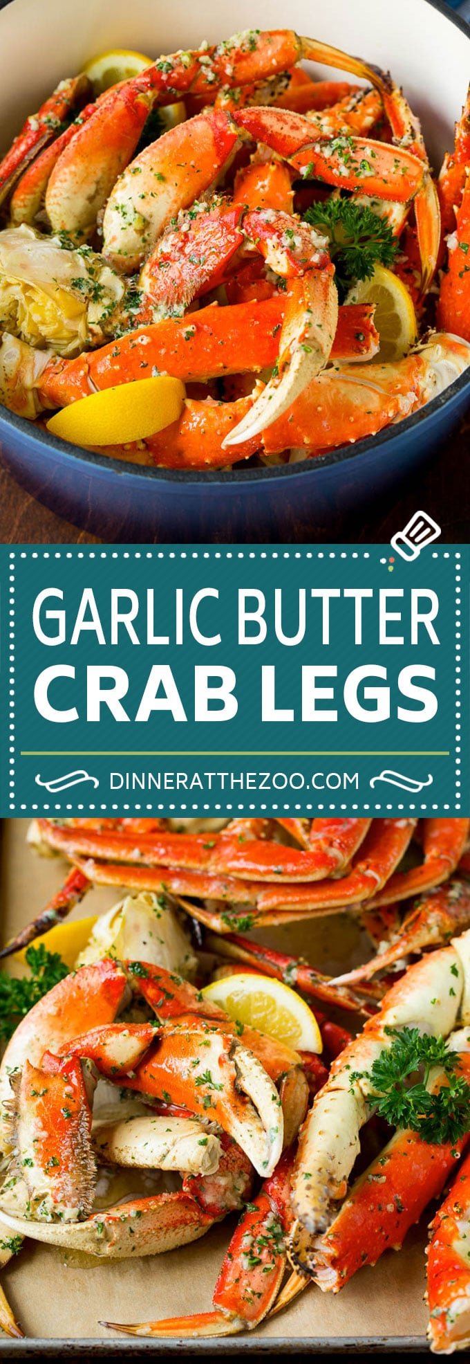 Crab Legs with Garlic Butter #crab #seafood #dinner #lowcarb #bajap