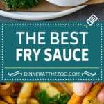 Fry Sauce Recipe #sauce #bajap