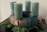 Craft Your Own Beautiful Wool Advent Wreath