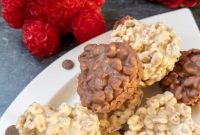 Valentines Double Chocolate Puffed Rice Hearts
