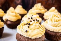 Decadent Baileys Salted Caramel Cupcakes