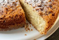 Eggnog Potato Flour Cake