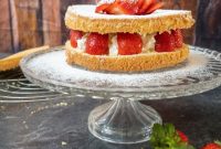 Cloud-Soft Strawberry Sponge Cake