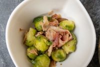 Savory 20-Minute Brussels Sprouts with Chestnuts and Bacon