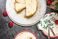 Gingerbread Eggnog Cheesecake