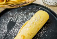 Delicate Apricot Crepes