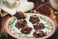 No-Bake Dark Chocolate Cornflake Delights