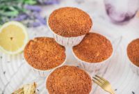 Effortlessly Delicious Lavender Lemon Muffins