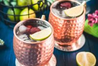 Luscious Strawberry Moscow Mule