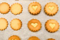 Egg Liqueur Infused Linzer Cookies
