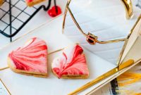 Fig Jam Swirl Heart Cookies