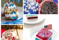Red White and No Bake July 4th Desserts