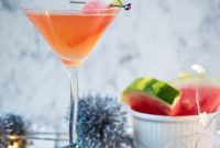 Crimson Cooler Martini
