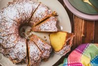 Decadent 6 Egg Yolk Bundt Cake