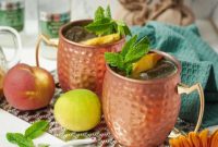 Handcrafted Peach Purée Moscow Mule