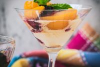 Velvet Peach Melba with Raspberry Liqueur