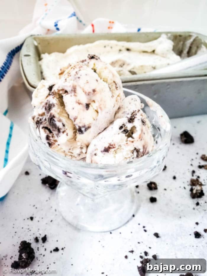 Decadent Stracciatella Egg Liqueur Milkshake Recipe 9 Cookies-and-Cream-No-Churn-Ice-Cream