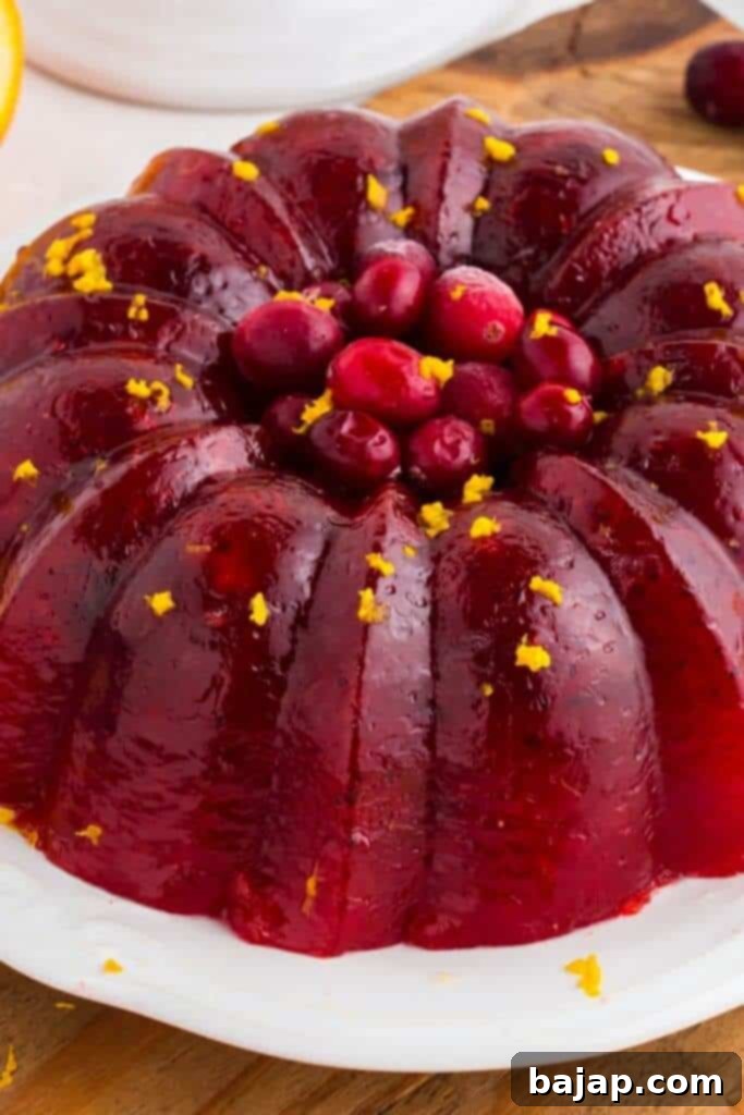 This Raspberry Cranberry JELLO Salad is an easy and festive side dish or dessert. It keeps well and can be made up to three days in advance.