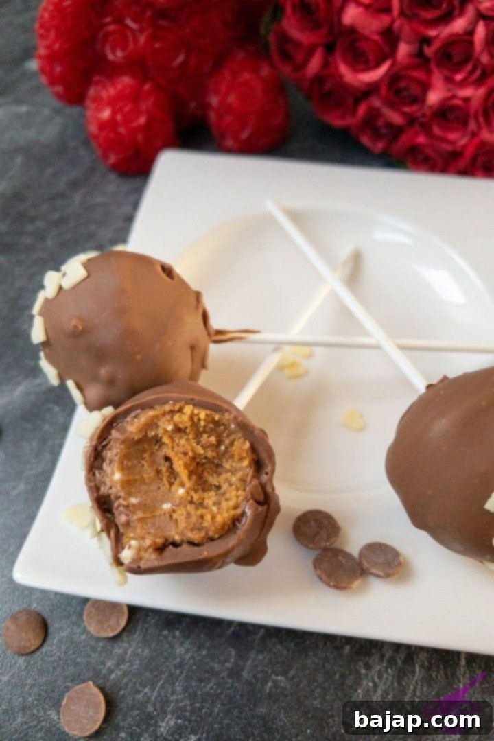 no bake lotus biscoff cake pops ready to devour