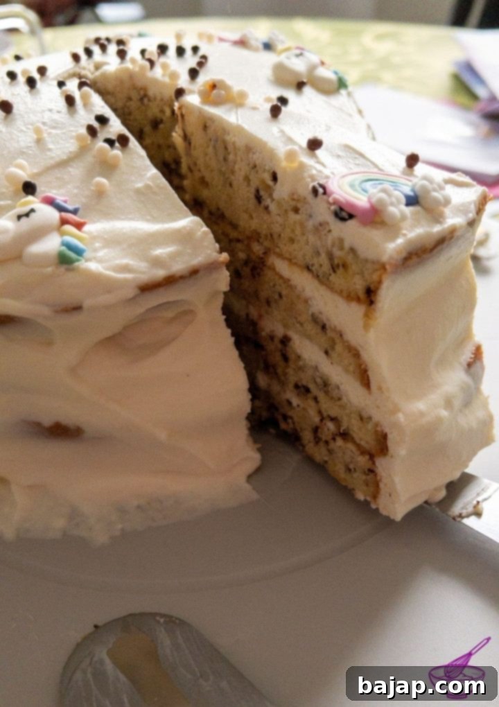 Scrumptious Ricotta Vanilla Cake ready to eat