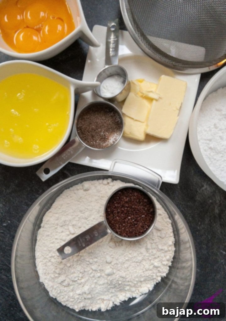 Heavenly Ricotta Vanilla Cream Cake 3 cake dough ingredients