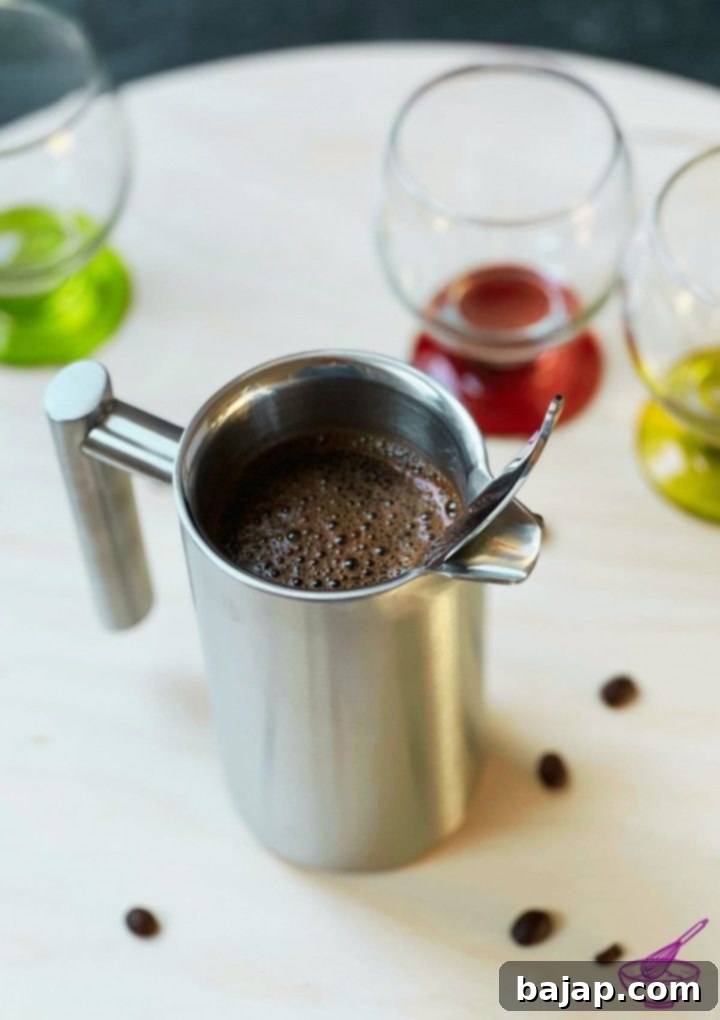 stir well before brewing