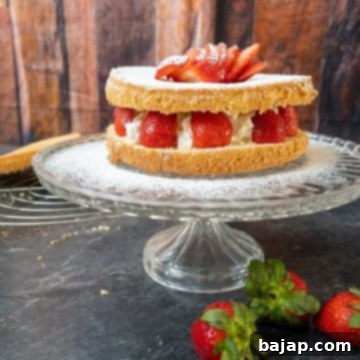 Strawberry Cloud Cake 7 A Summer Treat - Strawberry Sponge Cake