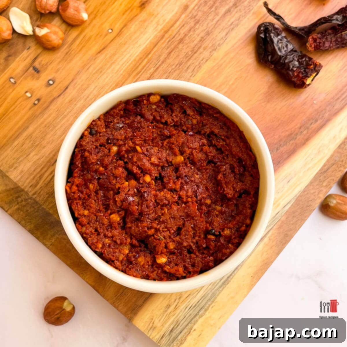 Red Chutney for Sandwich