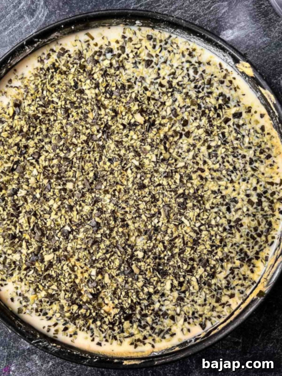 Added shredded pumpkin seed on top of the glaze.