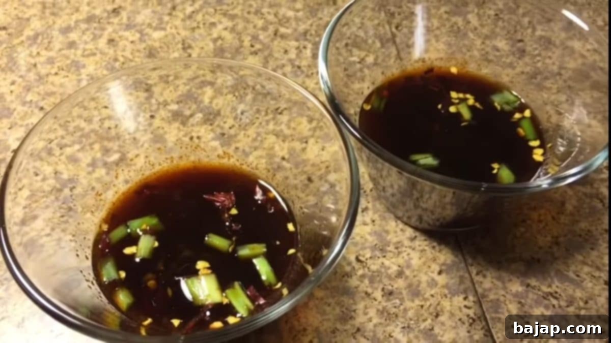 Taste it with a potsticker.