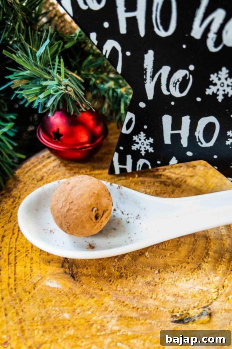Ready to eat, salted caramel truffles with a liquid core. Rolled in Criollo cocoa powder.