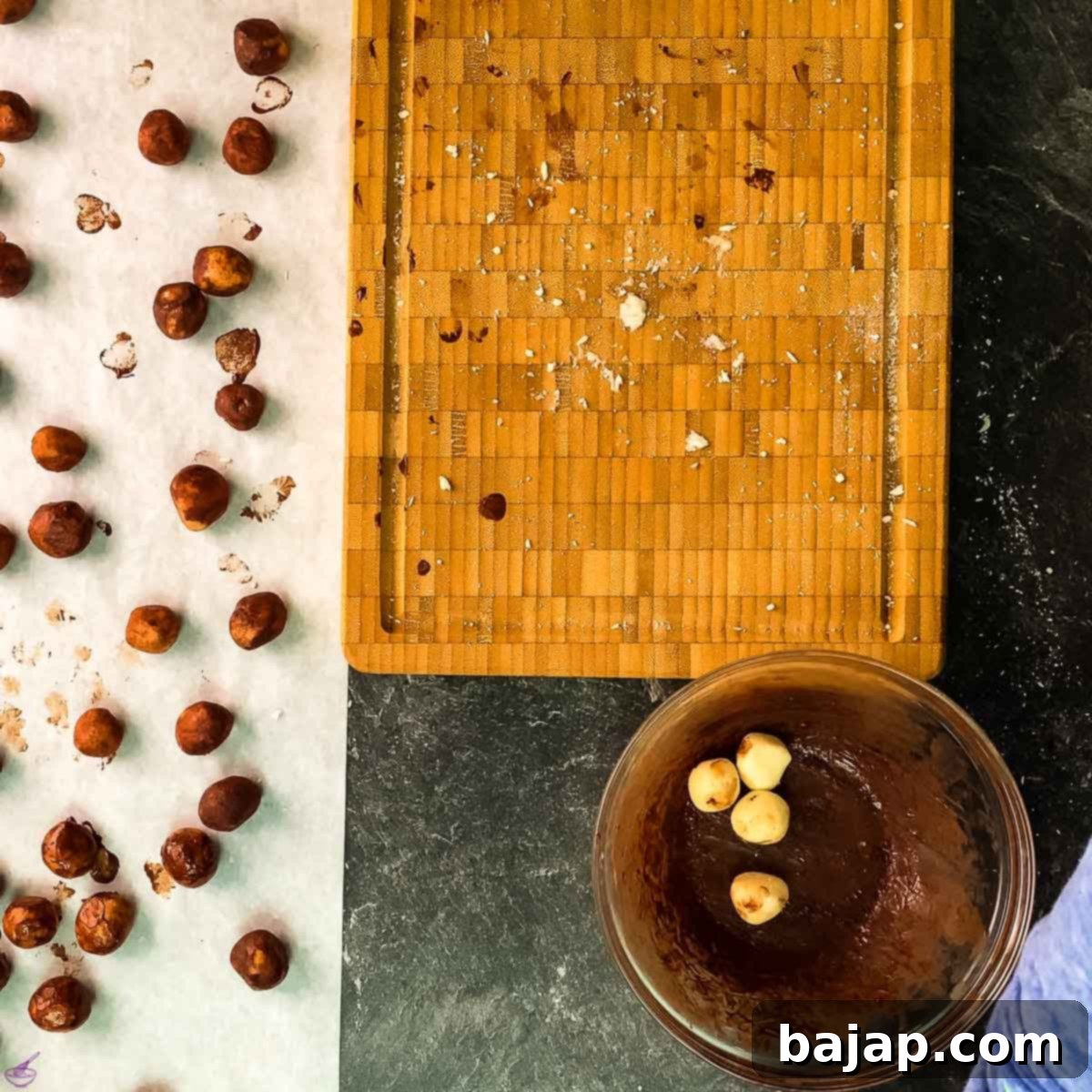Roll the marzipan balls through a tad of melted chocolate until they look dull and dry.
