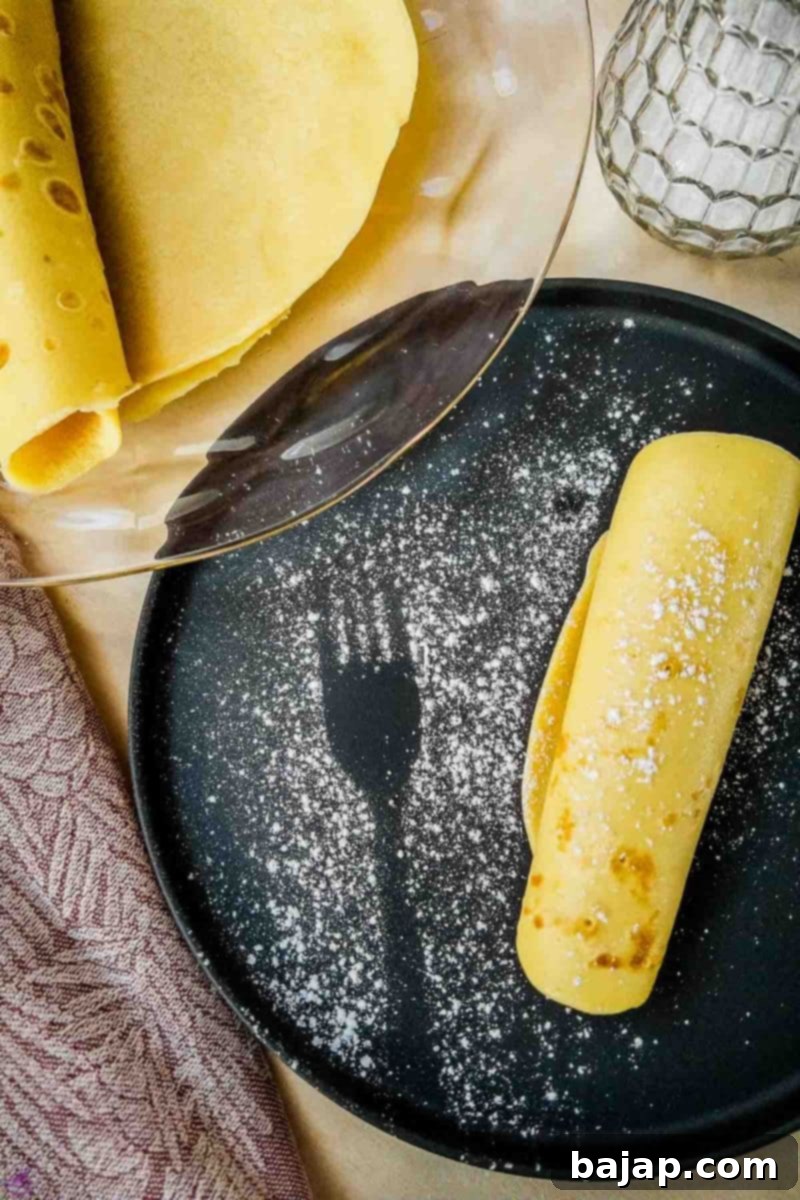 Thin pancakes with apricot jam, a classic Austrian dessert that can be made in a few easy steps!