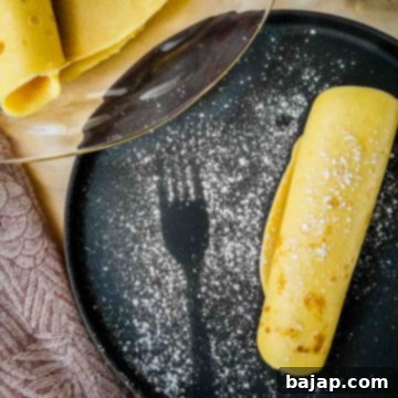 Thin pancakes with apricot jam, a classic Austrian dessert that can be made in a few easy steps!