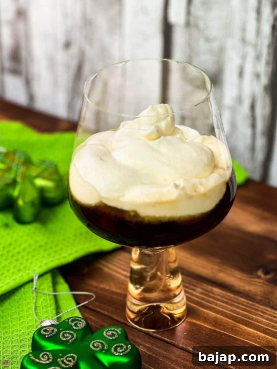Lovely scotch coffee with a beautiful soft whipped cream topping. The perfect brunch beverage.