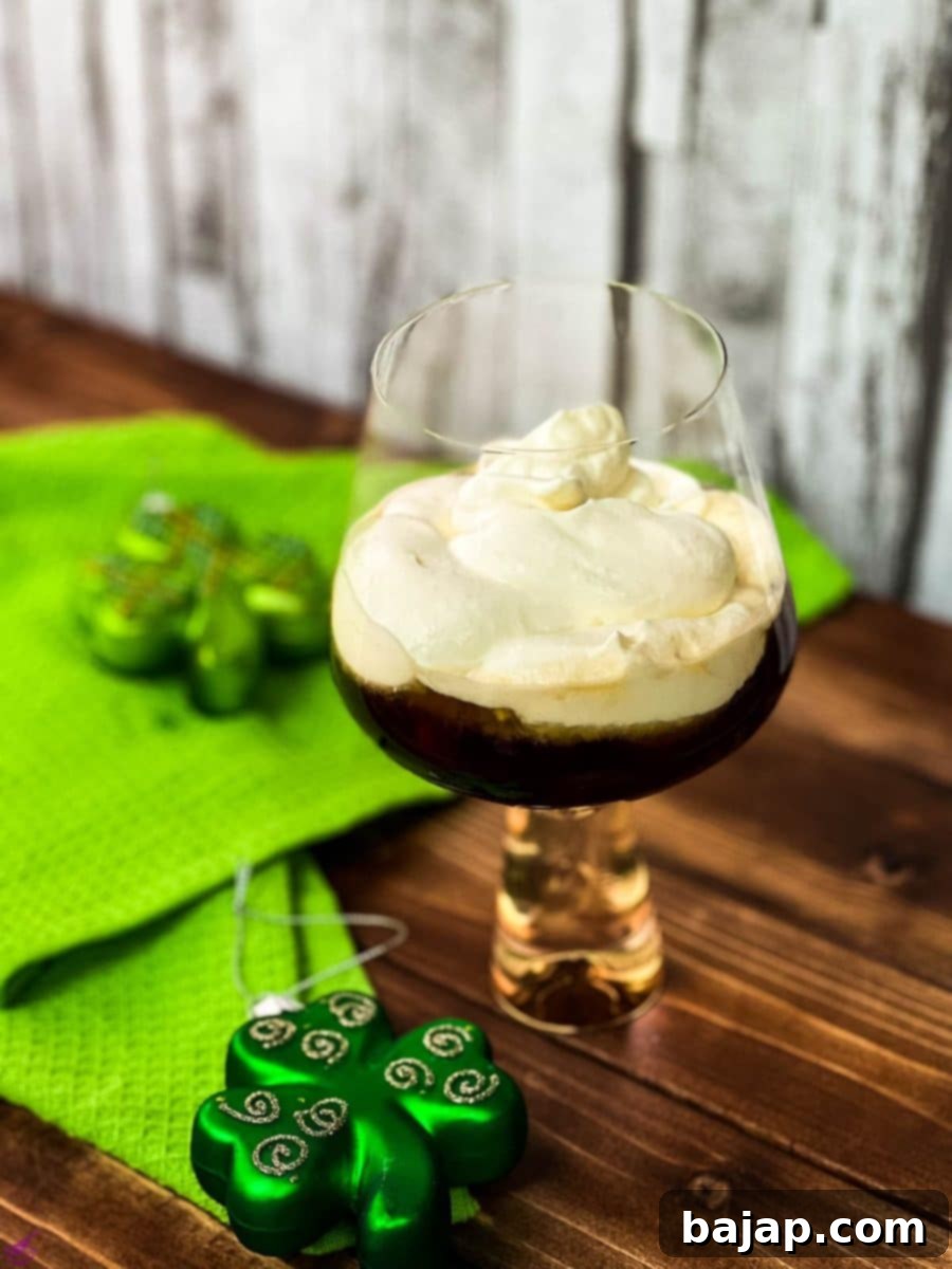 Lovely scotch coffee with a beautiful soft whipped cream topping. The perfect brunch beverage.