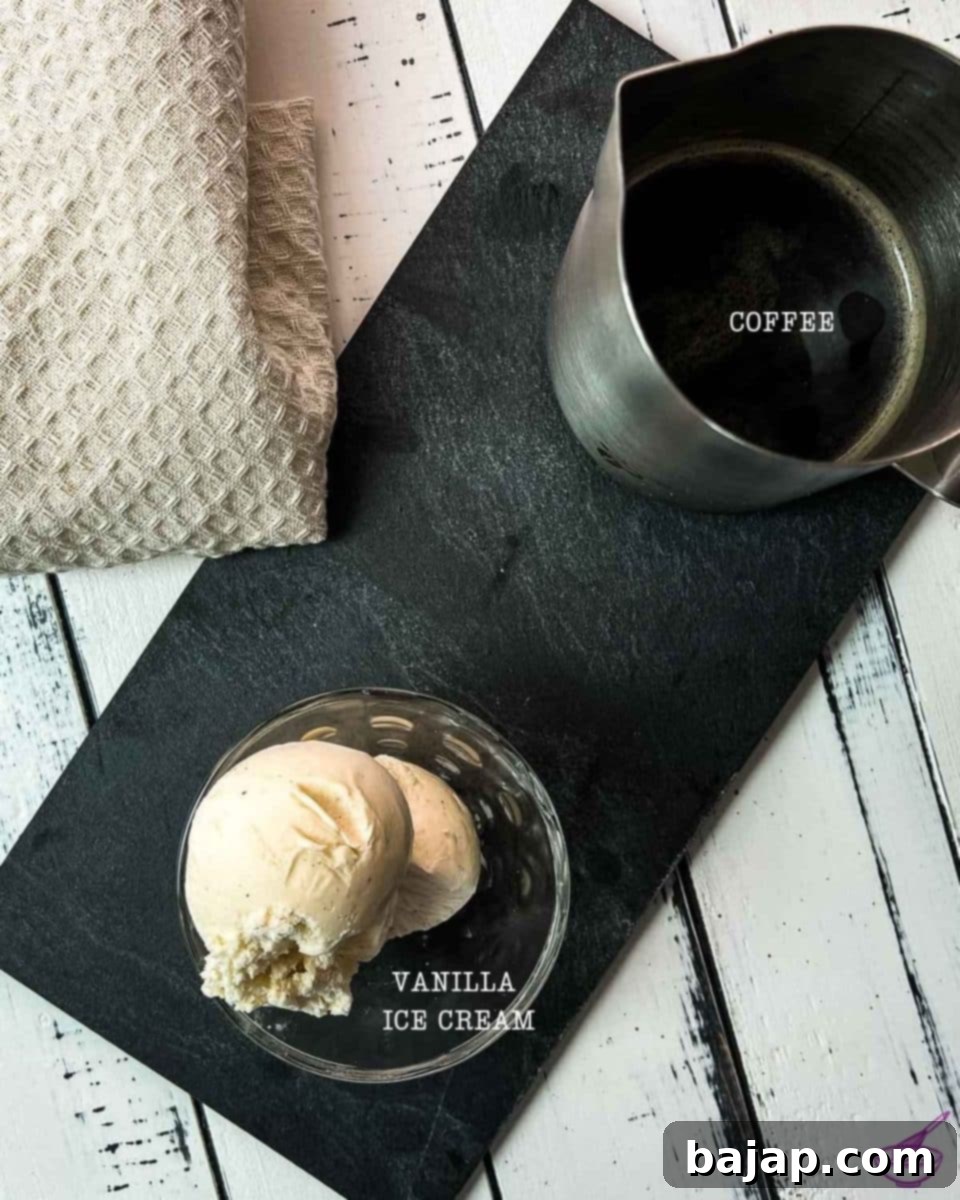 Two ingredients are necessary for making a gorgeous vanilla iced coffee.
