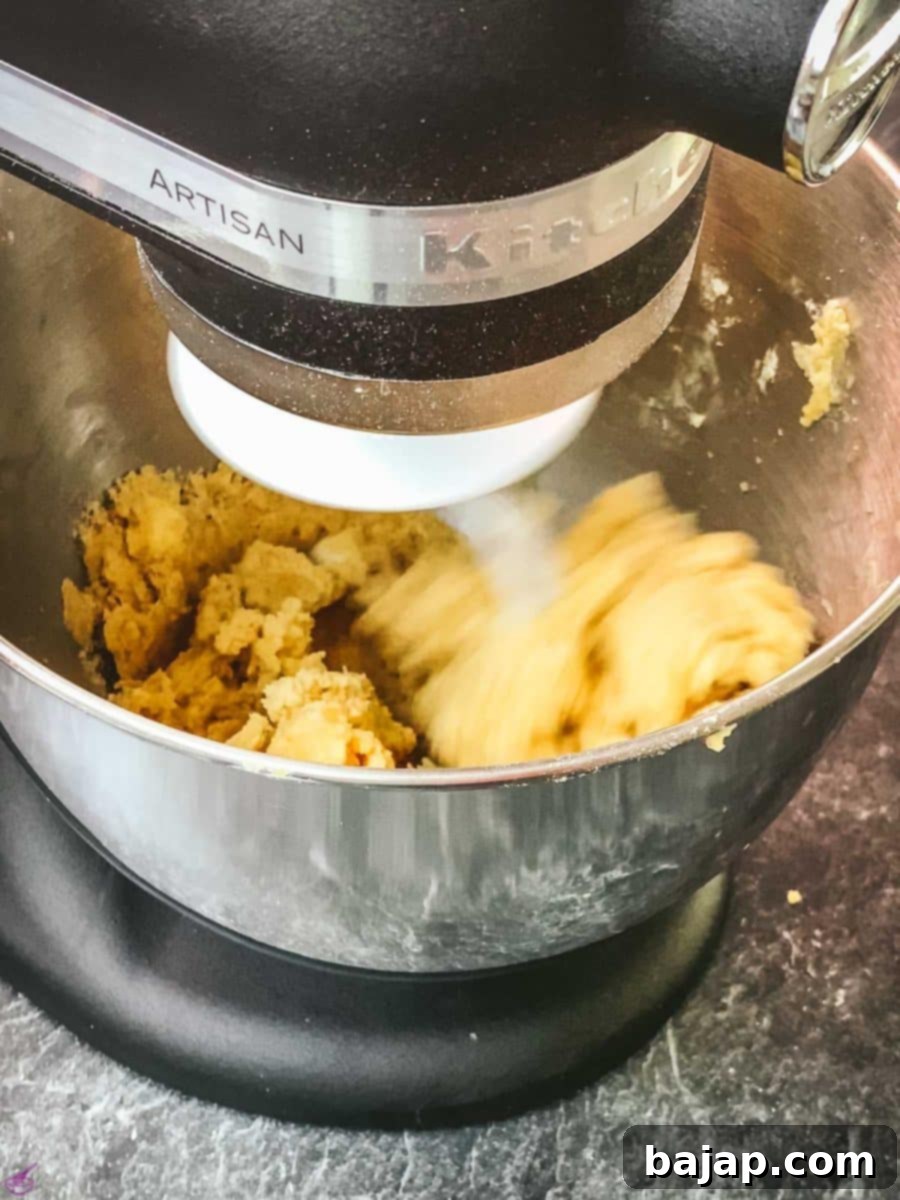 A freshly kneaded ball of cookie dough, wrapped in plastic, ready to be chilled in the refrigerator.